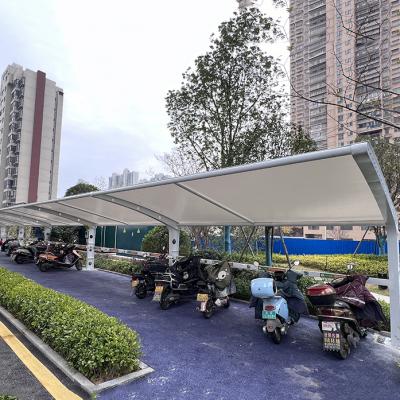 Tensile Carport for 2-Wheel Vehicle